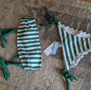 Cupshe striped bikini